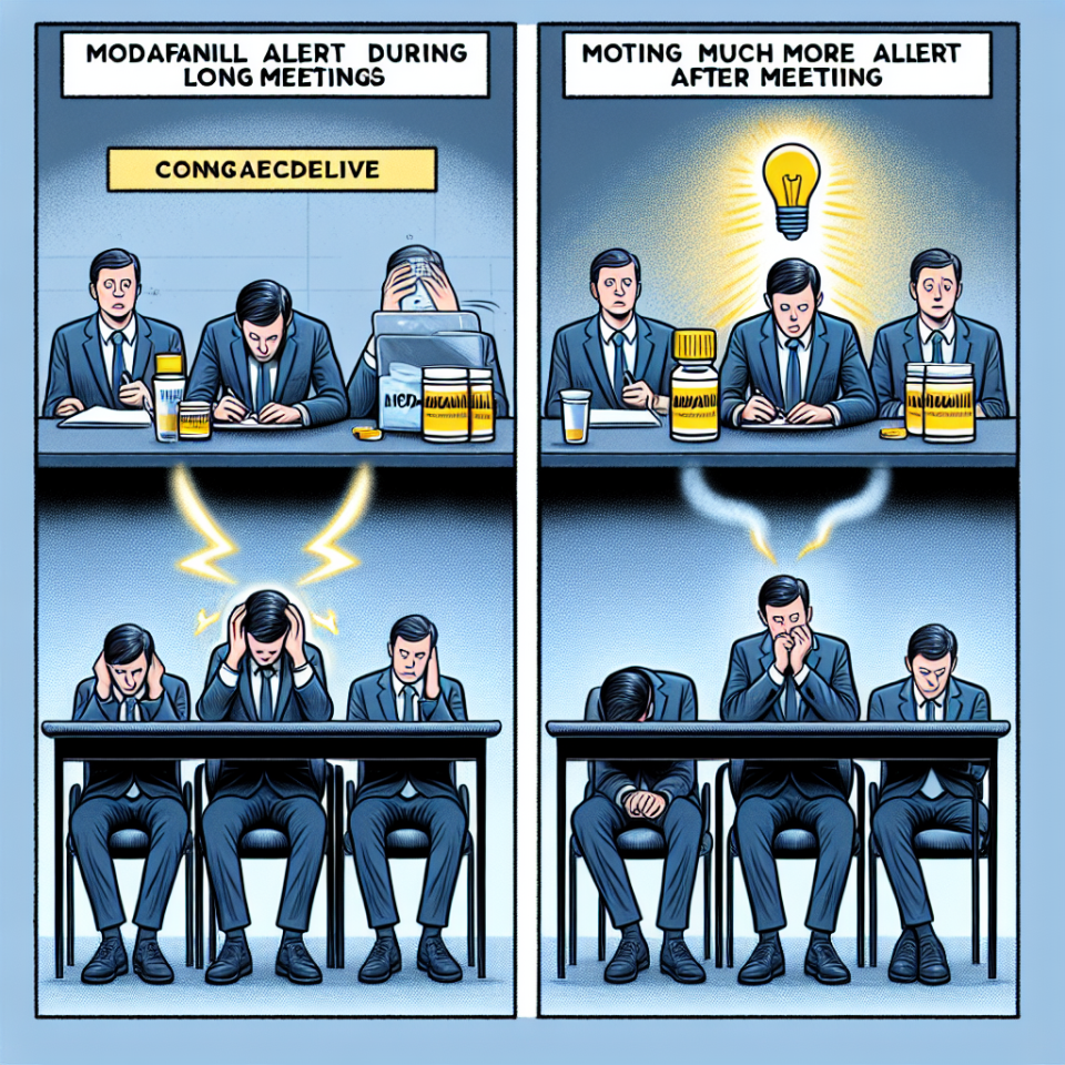 Wie Modafinil Ihre Wachheit in langen Meetings steigern kann